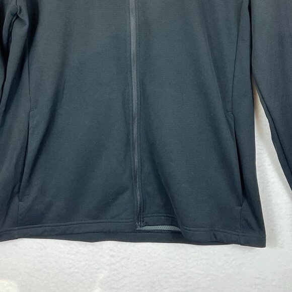 Nike Dri-Fit Mens Full-Zip Jacket L Black Polyester Lightweight Athletic Wear - Picture 3 of 12